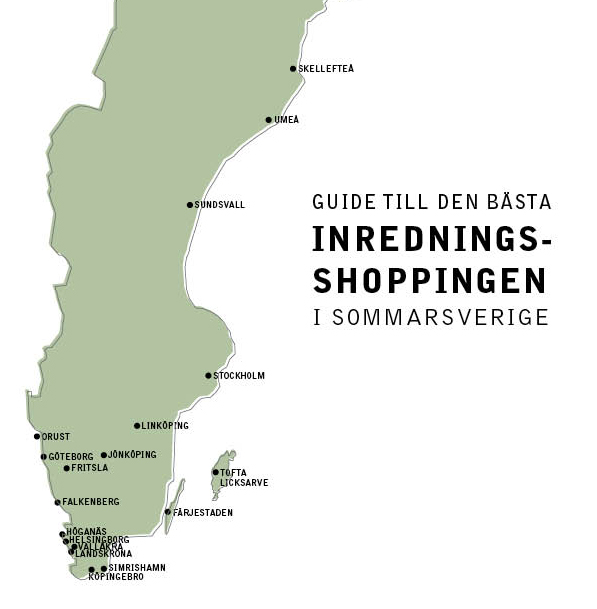 Trevliga inredningsbutiker i sommarsverige - Bostadsbloggen - Svensk